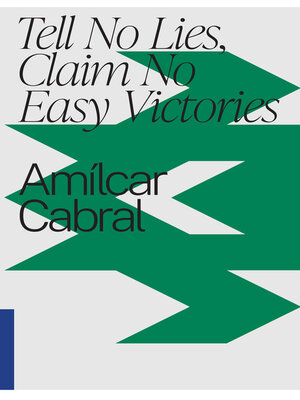 cover image of Tell No Lies, Claim No Easy Victories